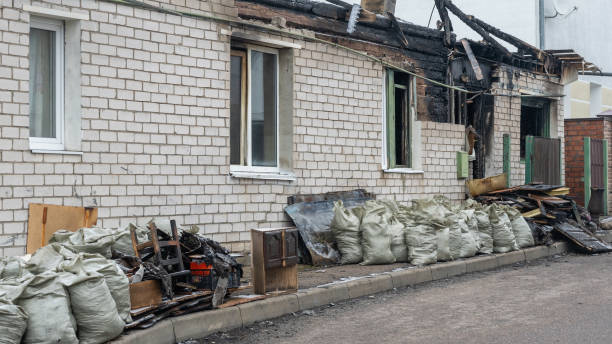 Professional Smoke Damage Removal technician working in Maple Shade, NJ